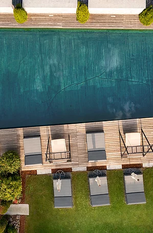 Außenpool im Hotel Winzer